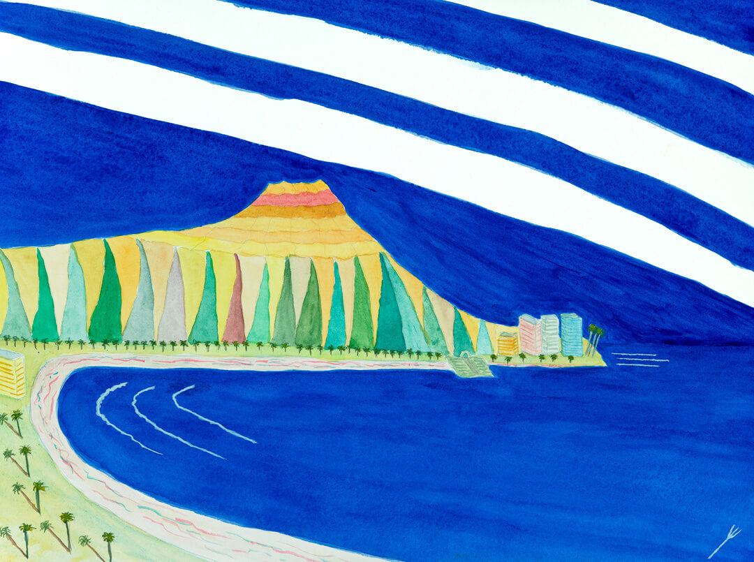 Diamond Head in April Light