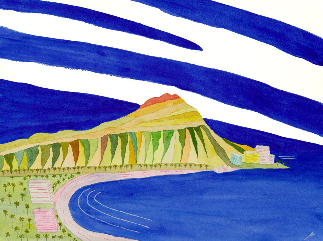 Diamond Head in Early Feburary