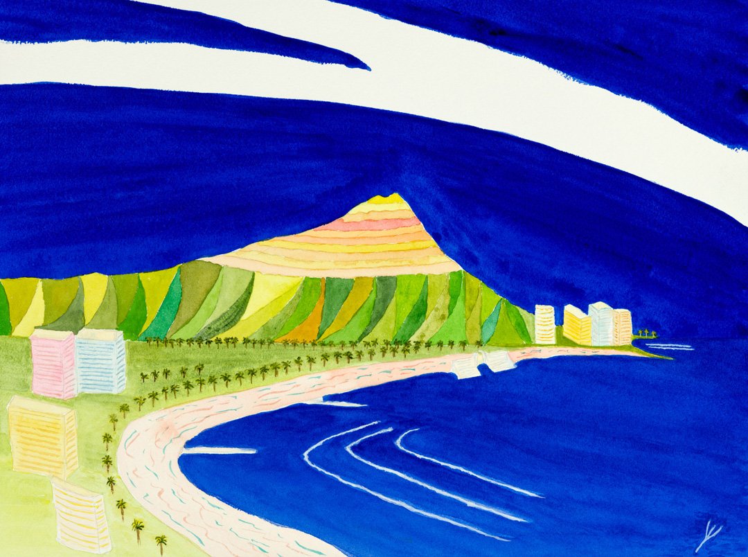 Diamond Head in Mid-February