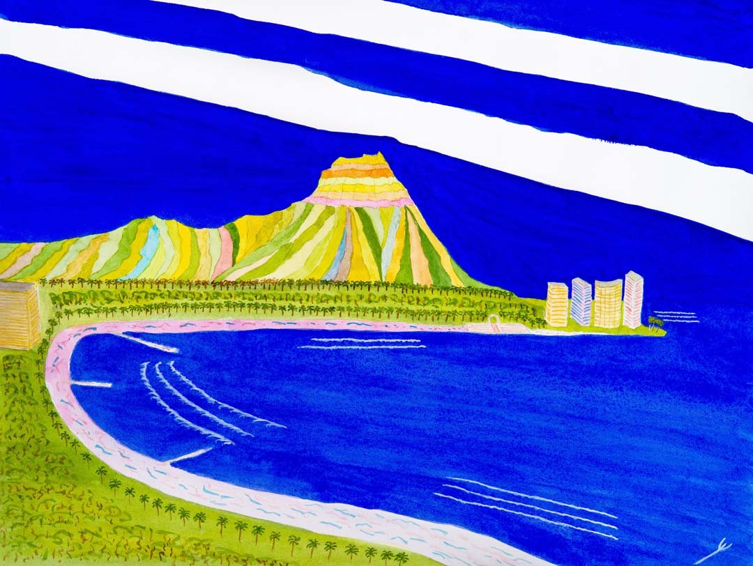 Diamond Head in Winter