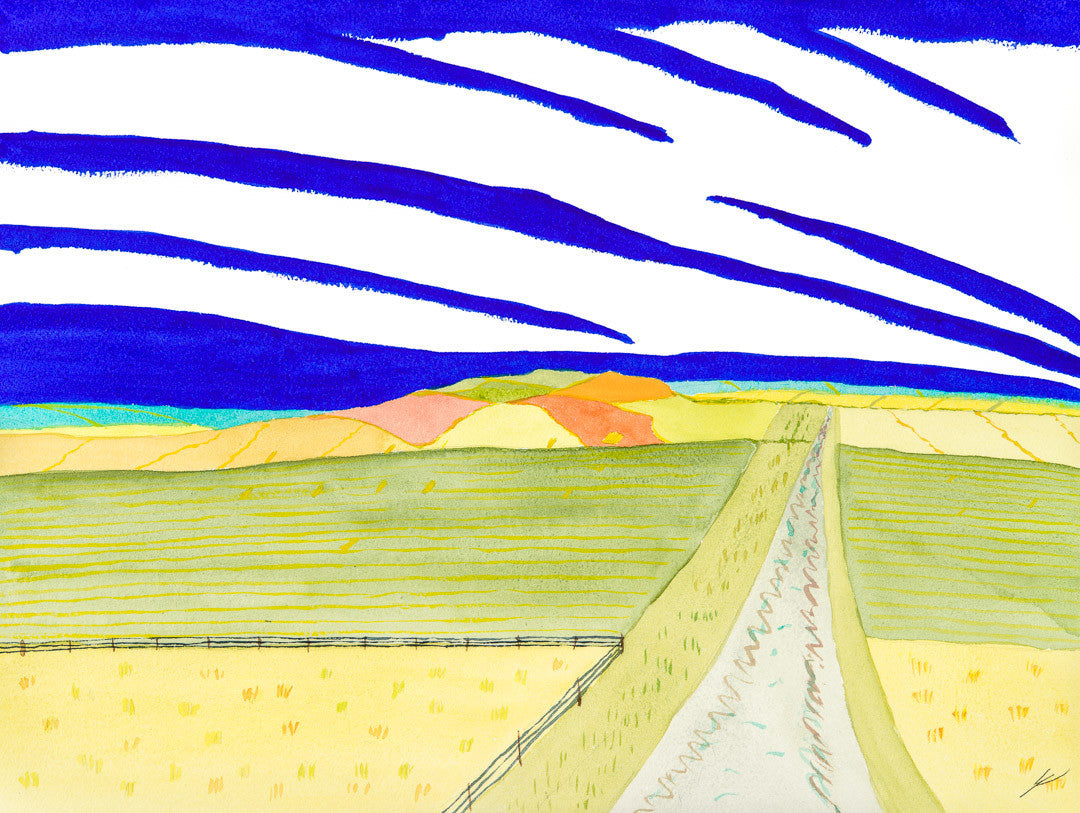 Distant Hills, North Dakota