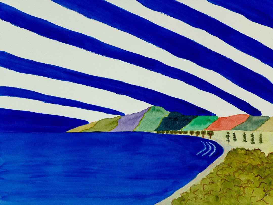 East Shore of Kaua'I in Spring