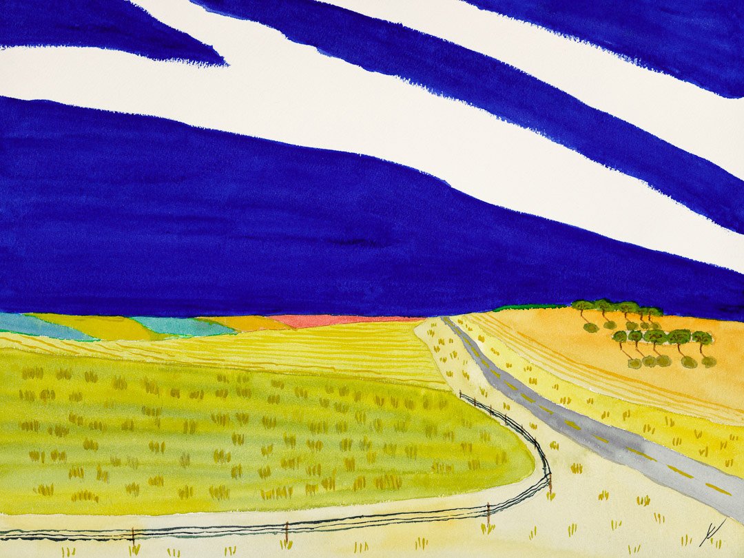 Fields Near Beulah, North Dakota