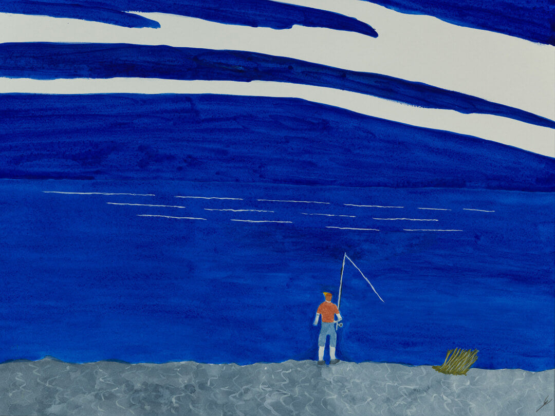 Fishing on Christmas Day, Poipu, Kaua'i