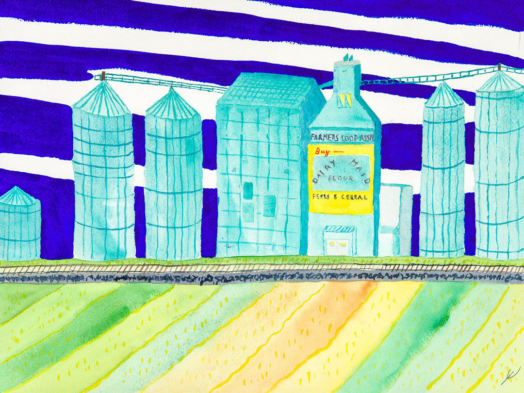 Grain Elevator Cleveland, North Dakota