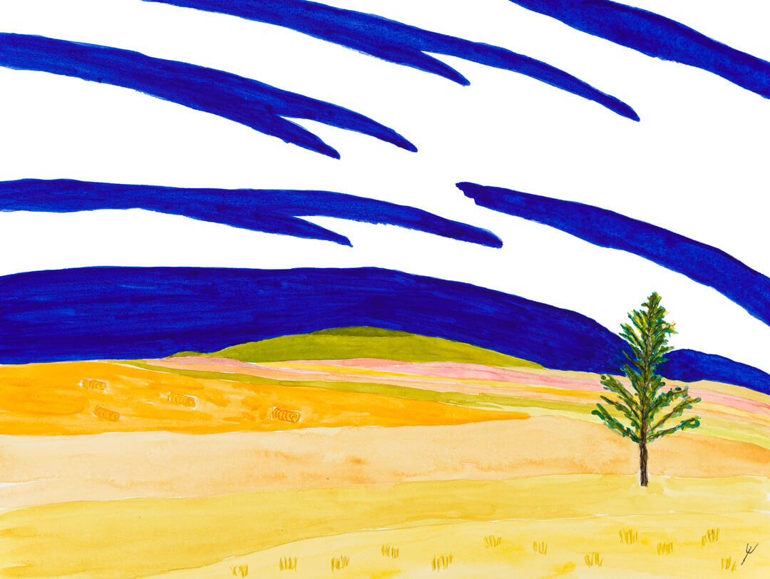 Hay and Hills, Morton County, North Dakota