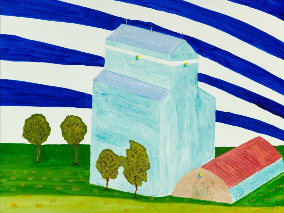 Huff Grain Elevator, North Dakota