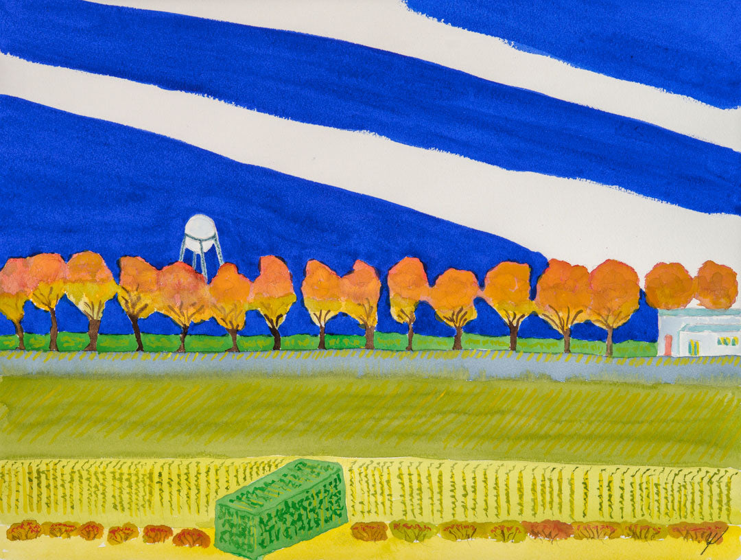 Hughes Field in Fall, North Dakota