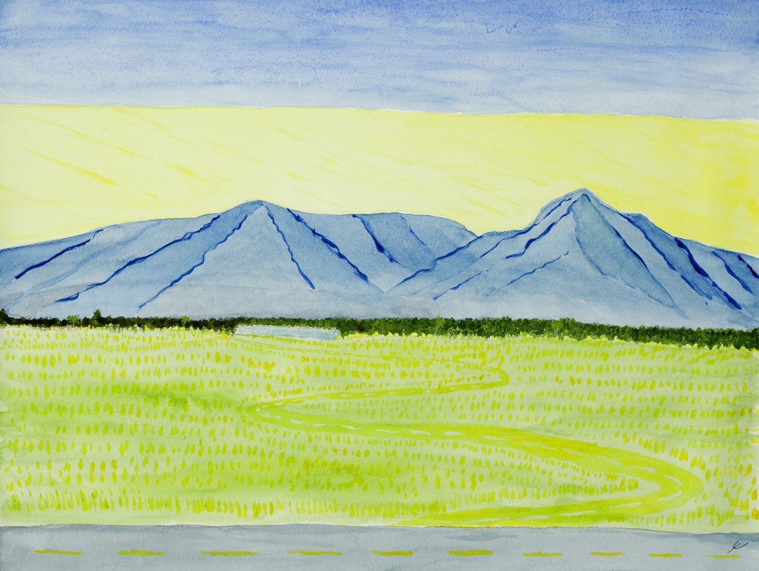 Kaua'I Mountains Sunset