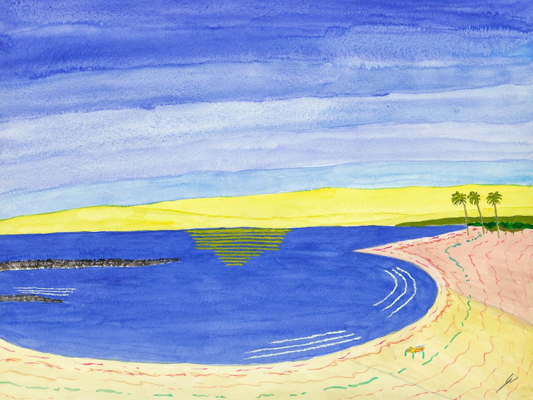 Late Afternoon at Poipu Beach, Kaua'i