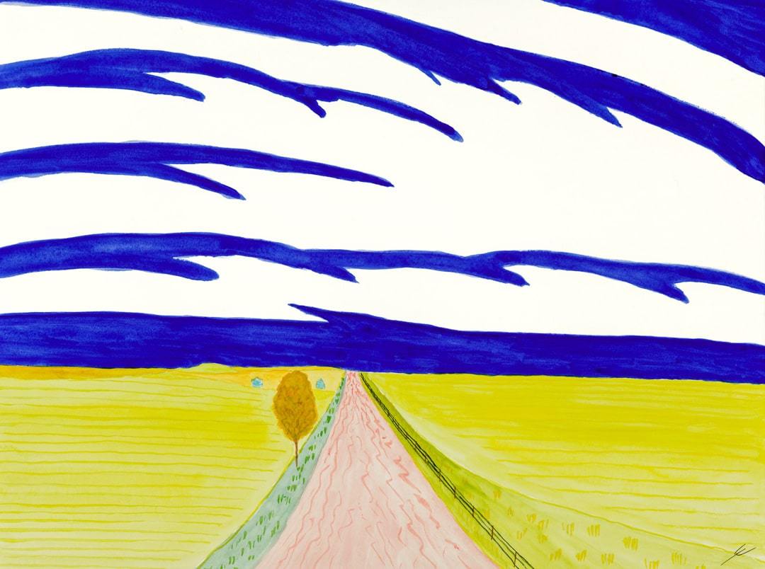 Lone Tree in Autumn, North Dakota