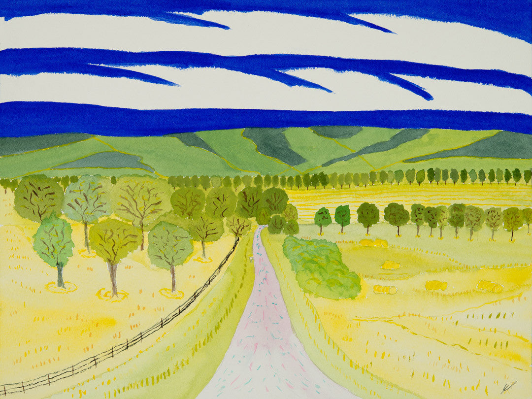 Missouri Valley Summer Hills, North Dakota