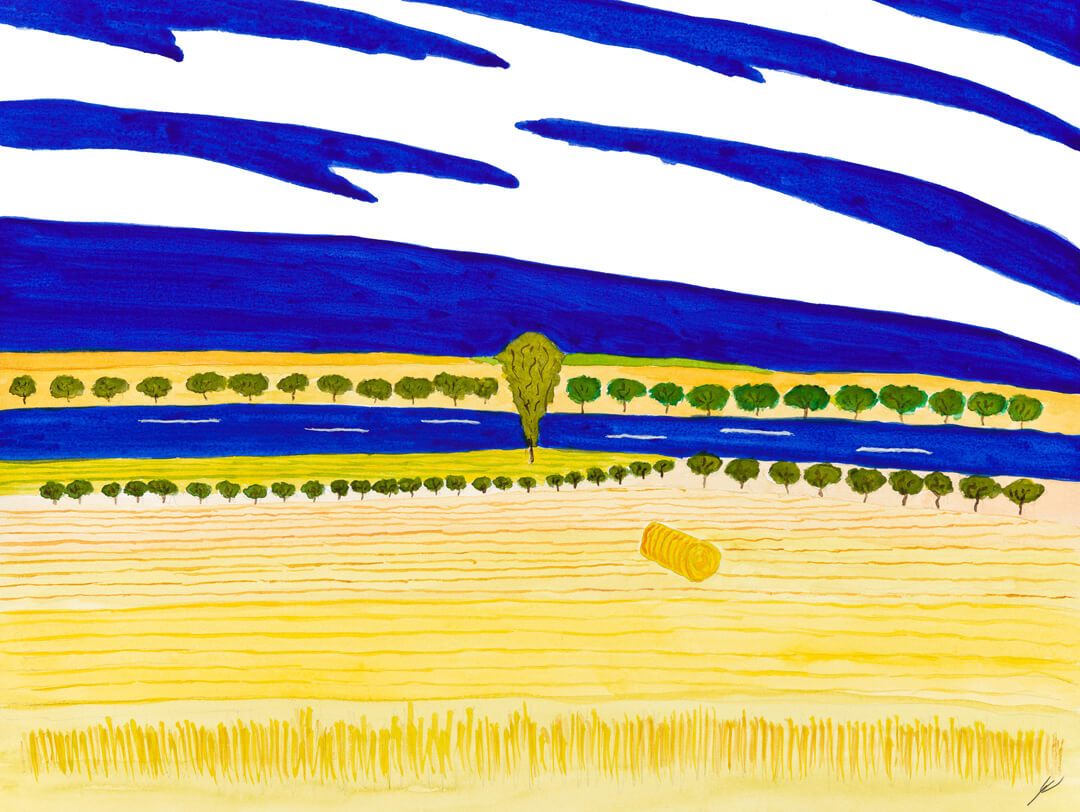 Missouri River Near Fort Rice, North Dakota