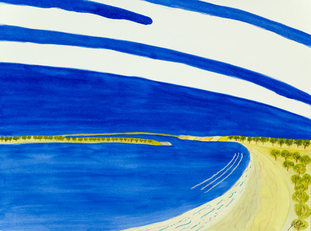 Missouri River in April, North Dakota