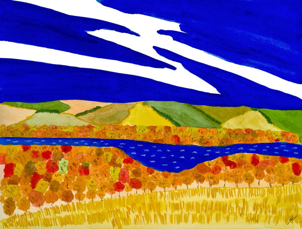 Missouri River in Autumn