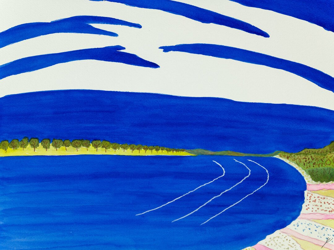 Missouri River in May, North Dakota