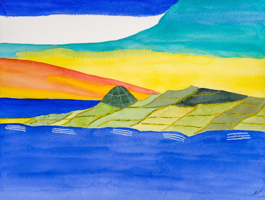 Mount Haupu at Dusk, Kuau'i