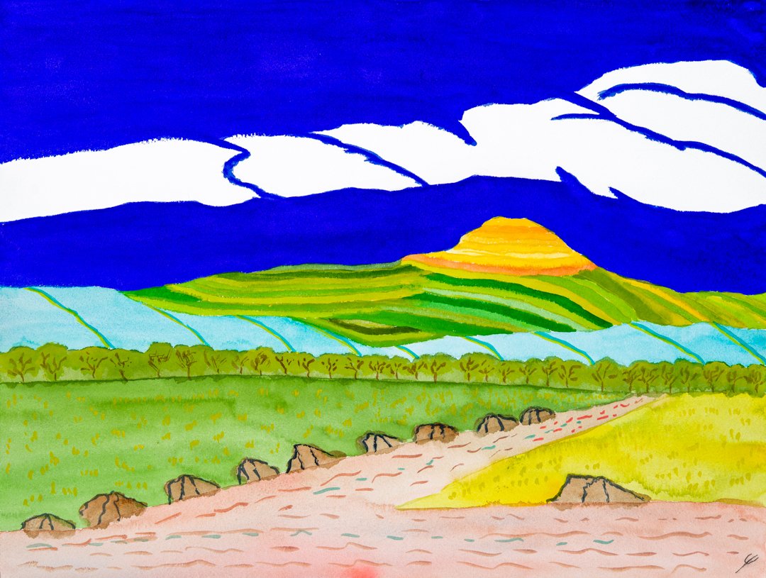 Mount Haupu After Rain, KauaÕi