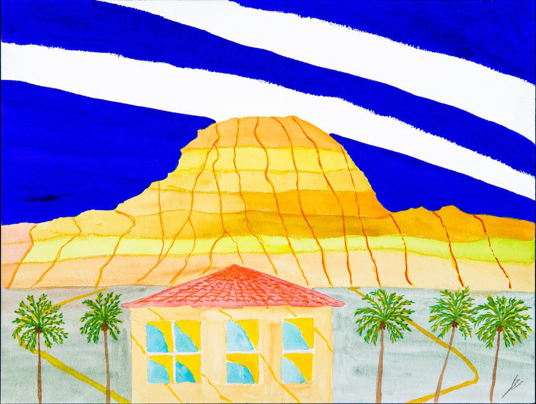 Mount Haupu in Spring, Kaua'i