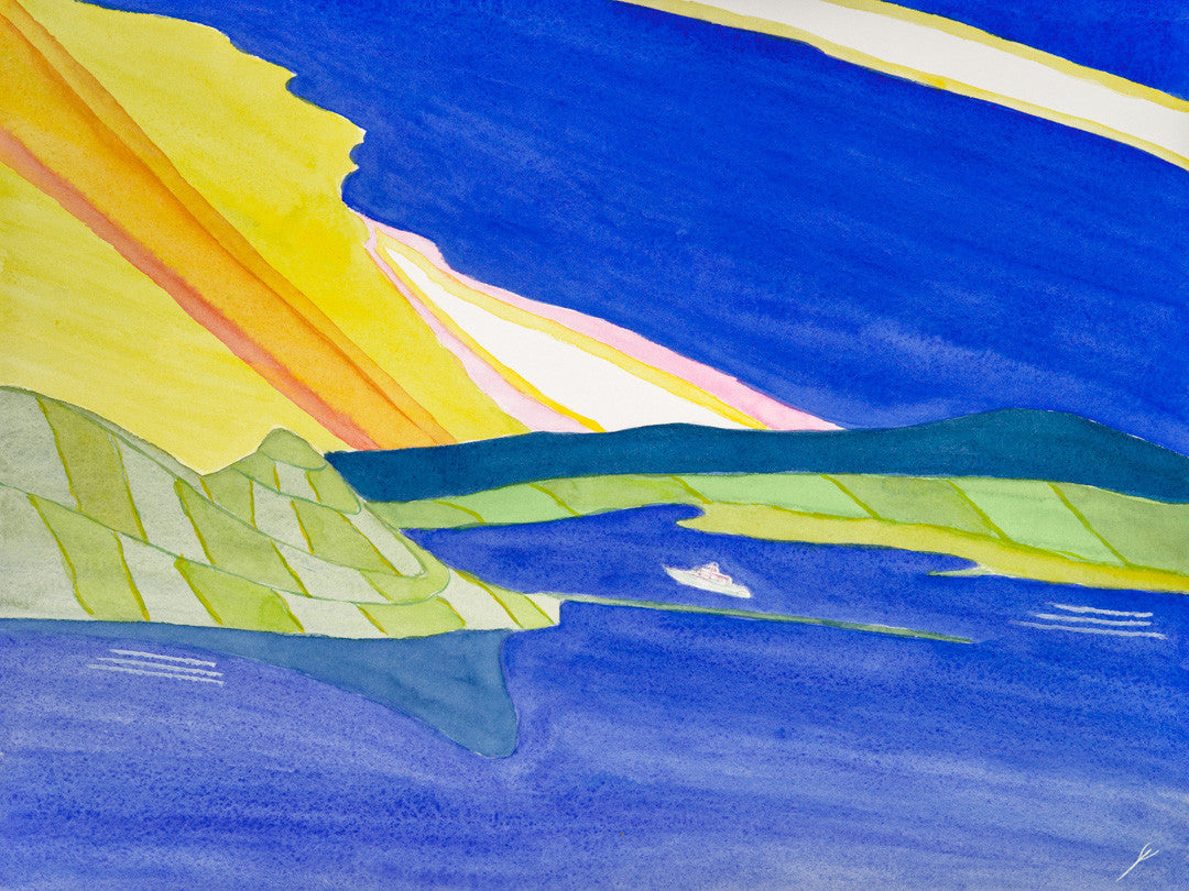 Nawiliwili Harbor at Dusk II, Kaua’i