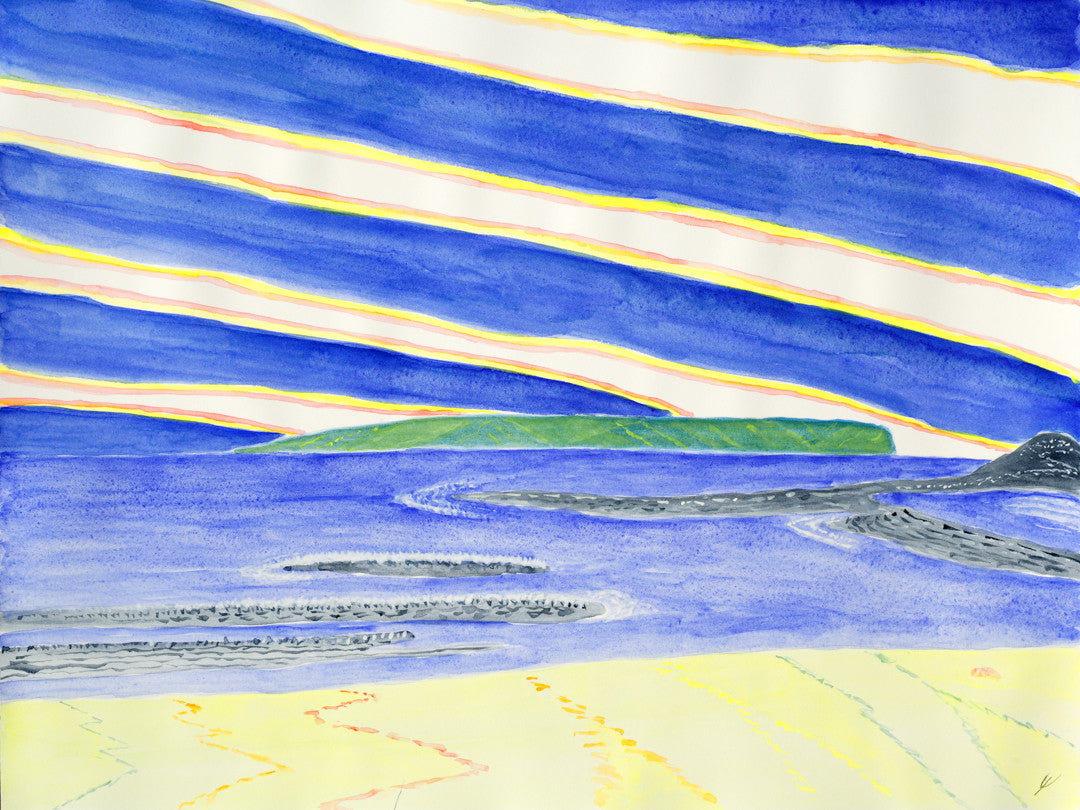 Niihau from Salt Pond Beach