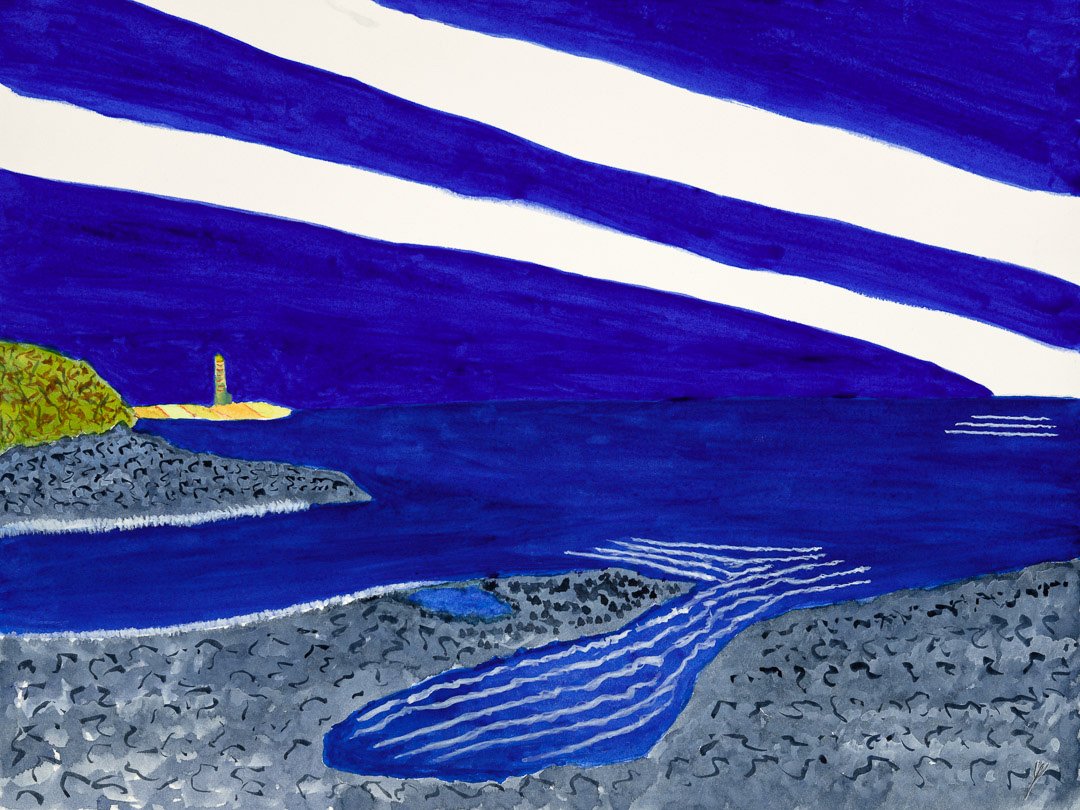 Ninini Lighthouse from the South, Kaua’i