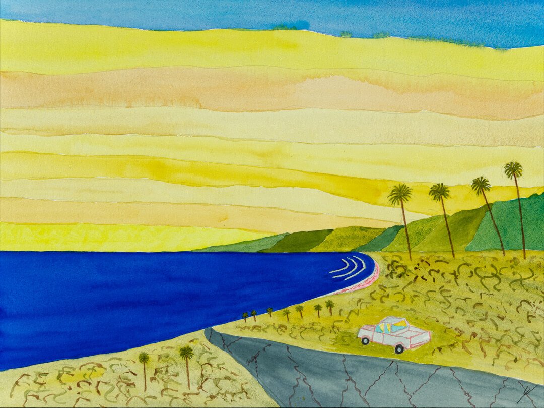 Pick Up Truck and Sunset, Poipu, Kaua'i