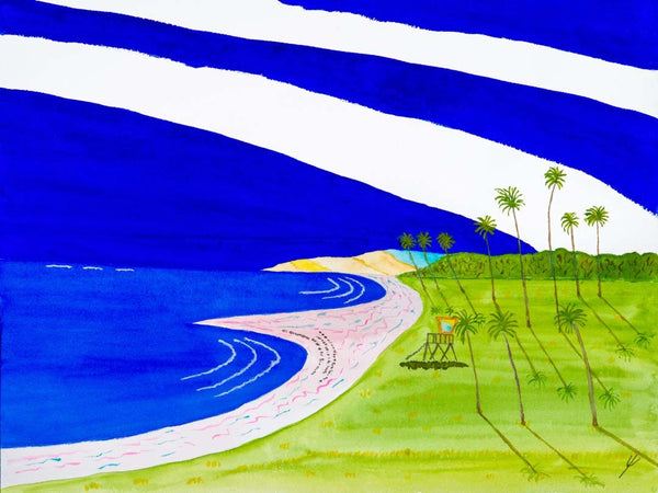 Poipu Beach in January, Kaua'i