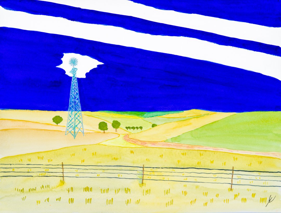 Prairie Windmill, North Dakota