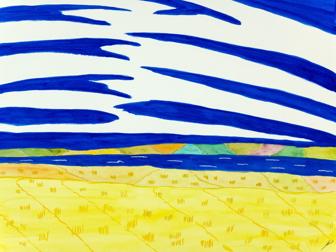 Prairie and Missouri River, Morton County, North Dakota