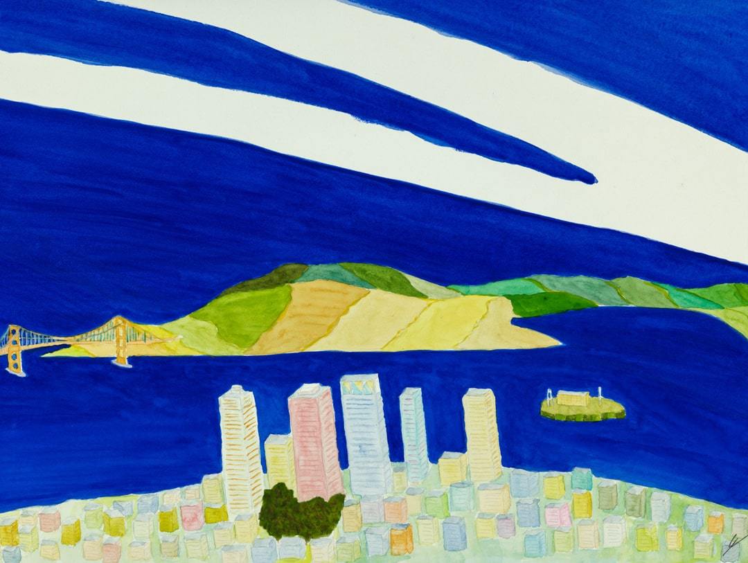 San Francisco Bay in October