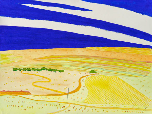Spanish Fields in August