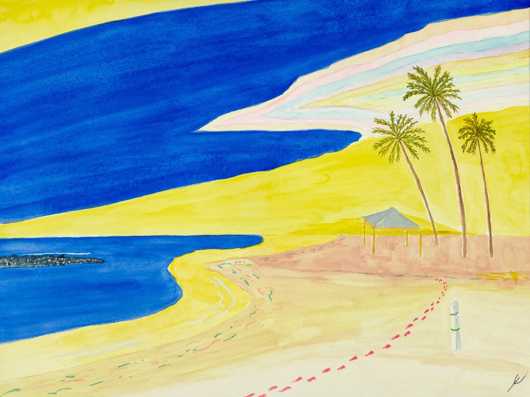 Spring Sunset at Salt Pond Beach, Kaua'i