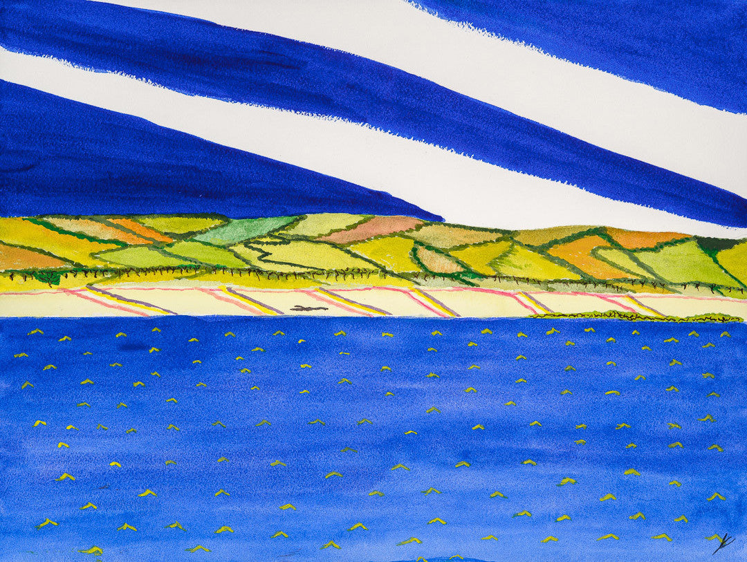 Sunny Day on the Missouri, North Dakota