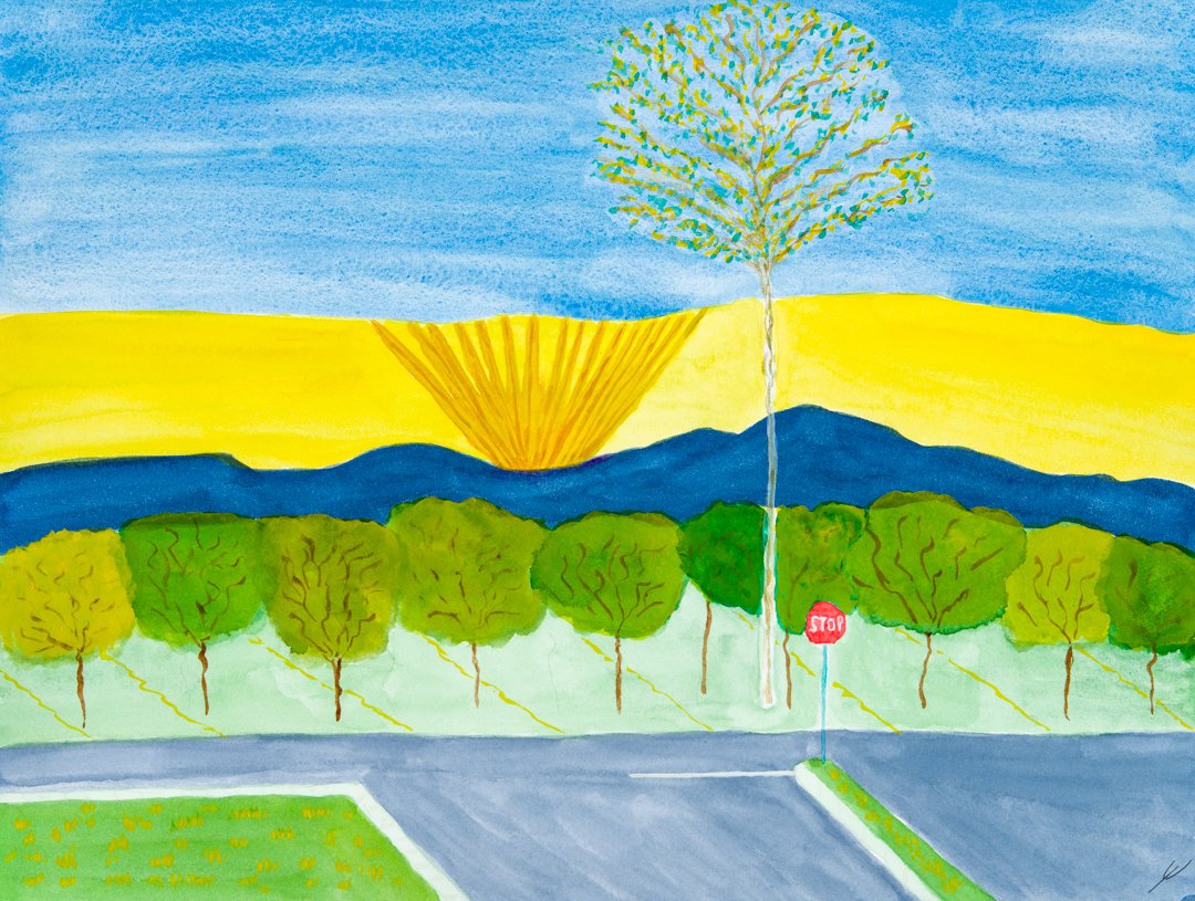 Sunset Over Mountains, KauaÕi