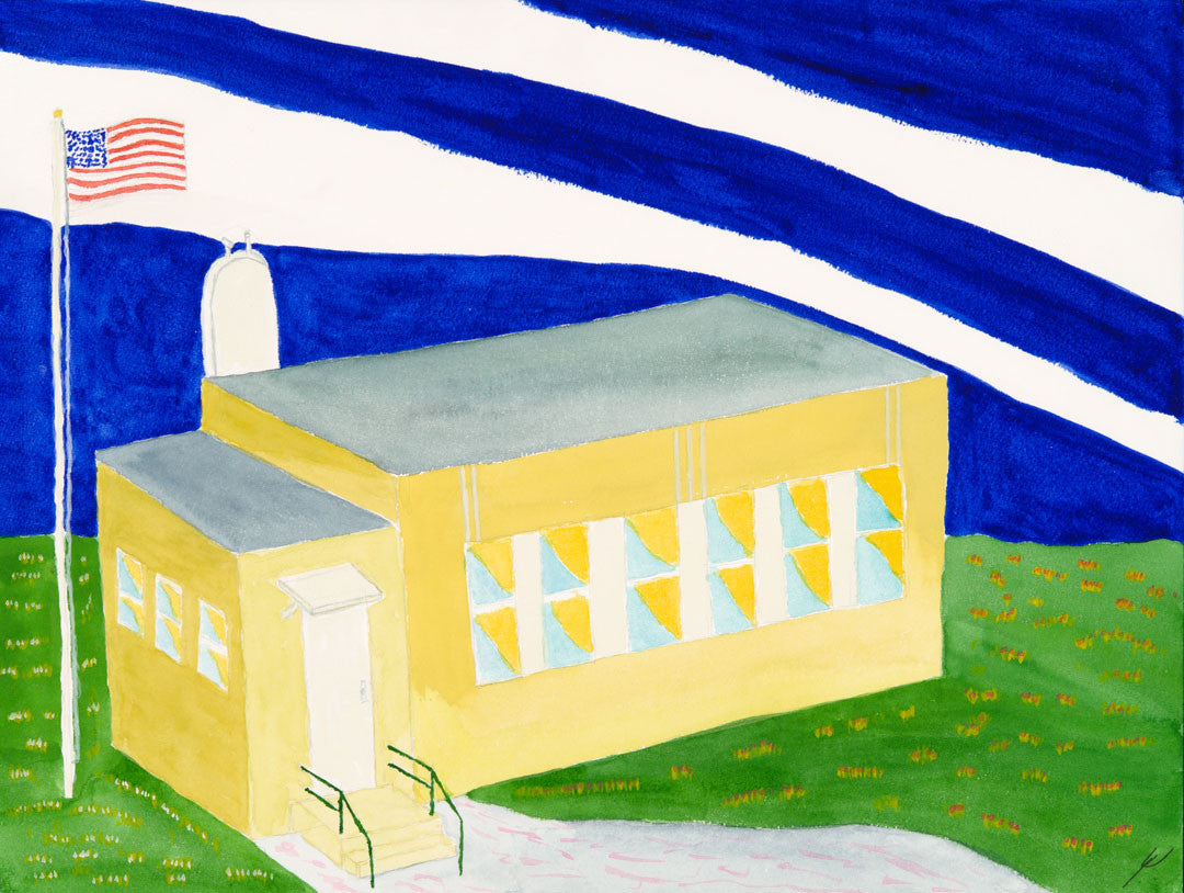 Sweetbriar School in Autumn, North Dakota