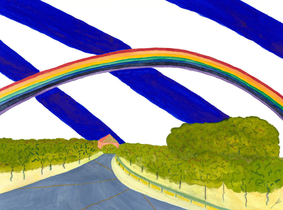 Under the Rainbow on Keoniloa Place, Kaua'i