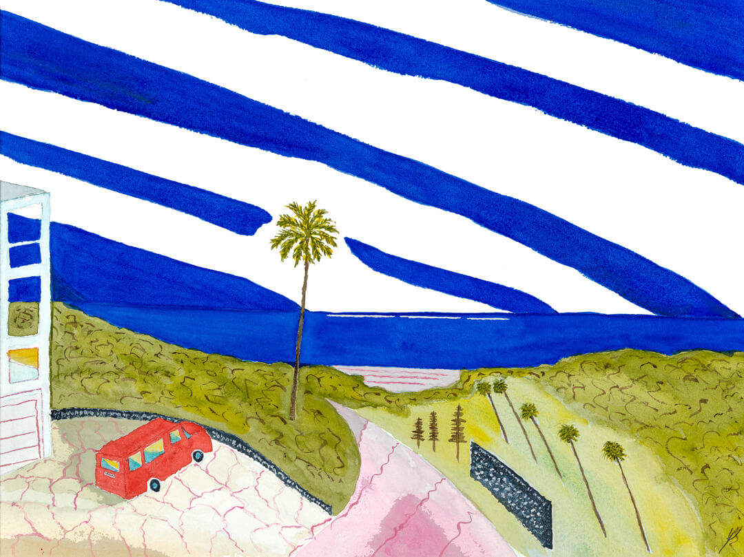 View from Ho'ohu Road, Kaua'i