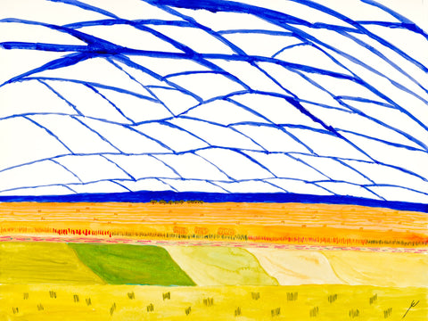 August Fields, Burleigh County, North Dakota