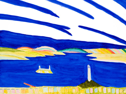 Bright Afternoon at San Francisco Bay