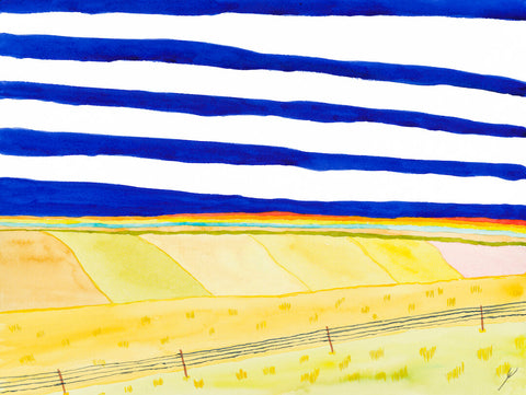 Bright Hills in Summer, North Dakota