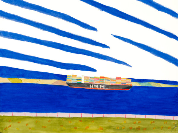 Container Ship, San Francisco Bay
