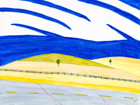 Green Hillside, Dunn County, North Dakota