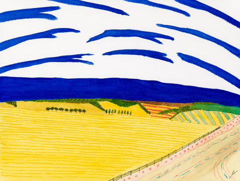 Hills Near Fort Clark, North Dakota