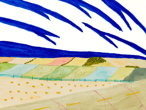 Hills and Fields, Dunn County, North Dakota