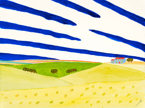 House on a Hill, Morton County, North Dakota