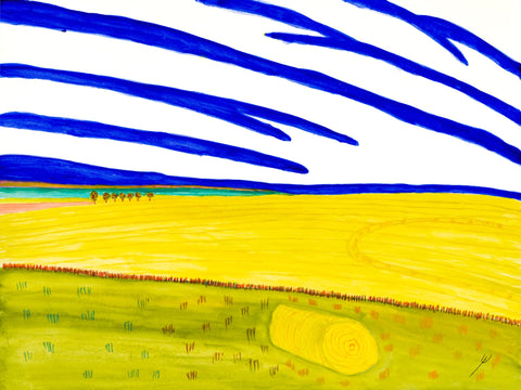 Last Hay Bale, North Dakota
