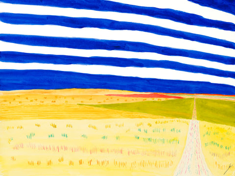 Late Autumn Fields, McLean County, North Dakota