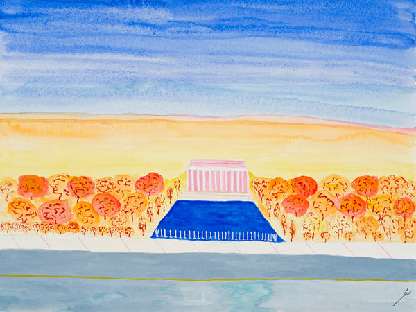 Lincoln Memorial in Autumn, Washington, D.C.