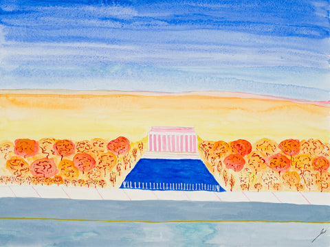 Lincoln Memorial in Autumn, Washington, D.C.